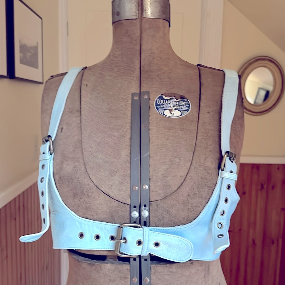Rare Free People leather harness size L